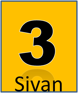 3rd month third sivan