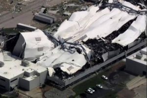 Tornado destroys Pfizer (a pharmaceutical) manufacturing site in North Carolina (USA)  (Mindset Media News!)