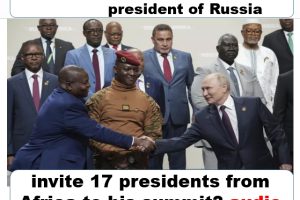 President Putin Vladimir is looking for partners in Africa  (Mindset Media News!)