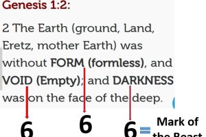 Genesis 1:2 Mark of the beast [666] explained – (Mindset Media News!)